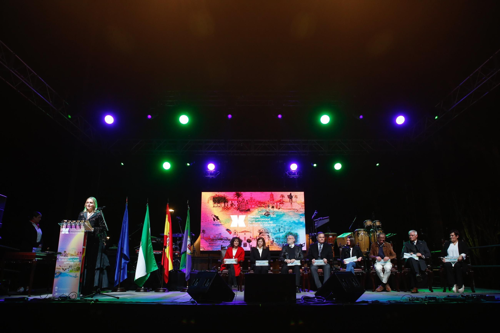 Las fotos de la entrega de los premios por el 40 aniversario de la Mancomunidad del Campo de Gibraltar