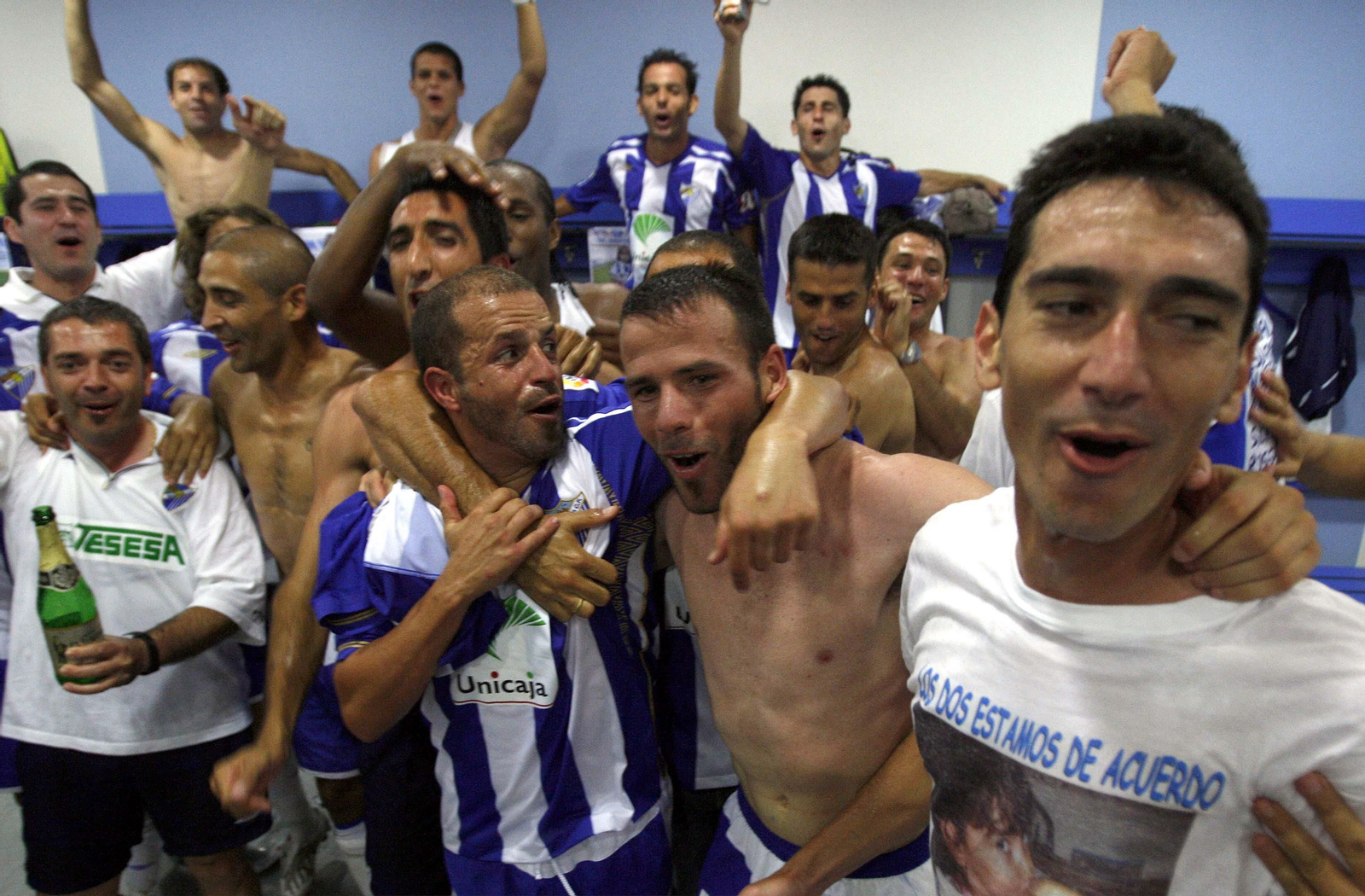 La imagen del último ascenso, en 2008.