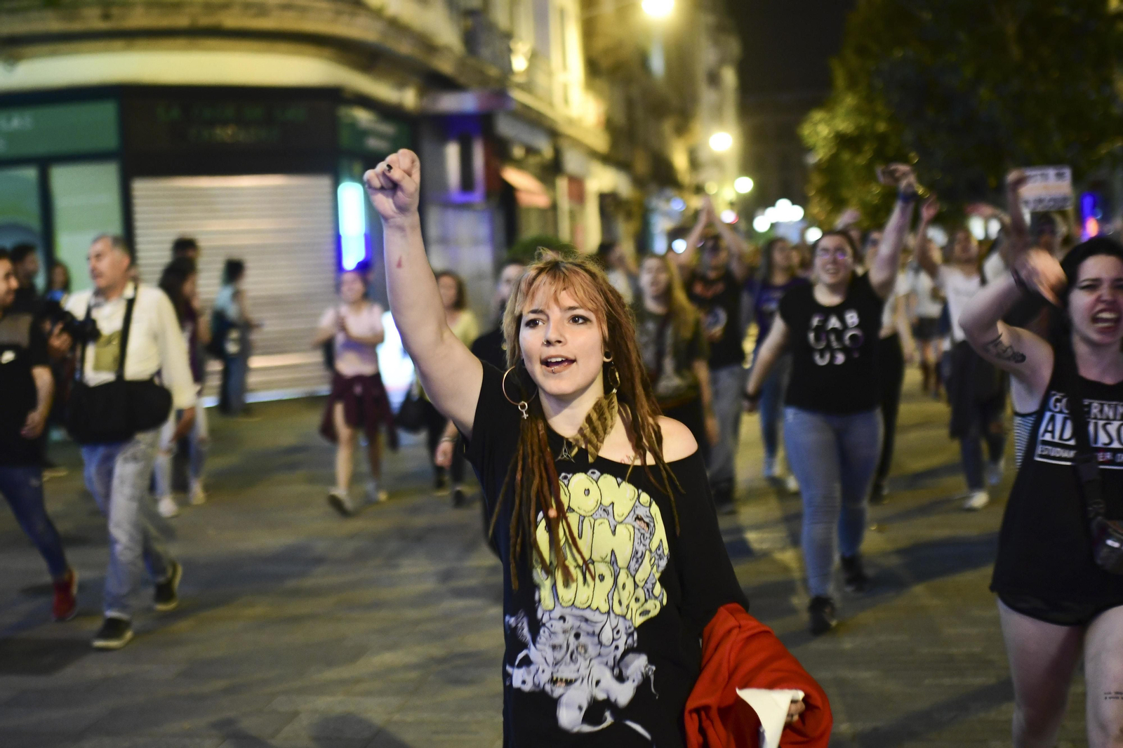 Las manifestación por la sentencia de La Manada en Córdoba, en imágenes