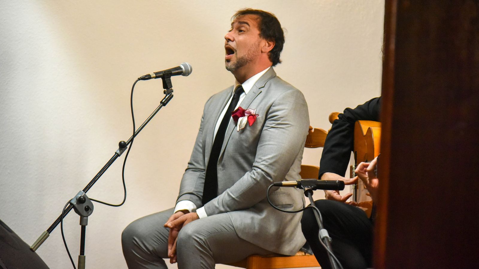 La clausura del Congreso Flamenco Antonio 'El Chaqueta' en La Peña Flamenca Cultural Linense