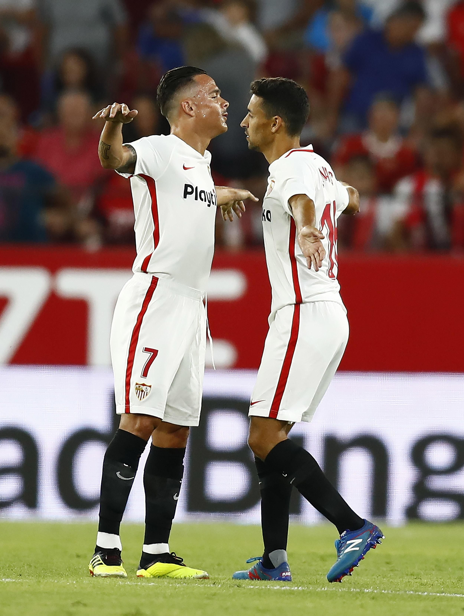 Las imágenes del Sevilla-Újpest