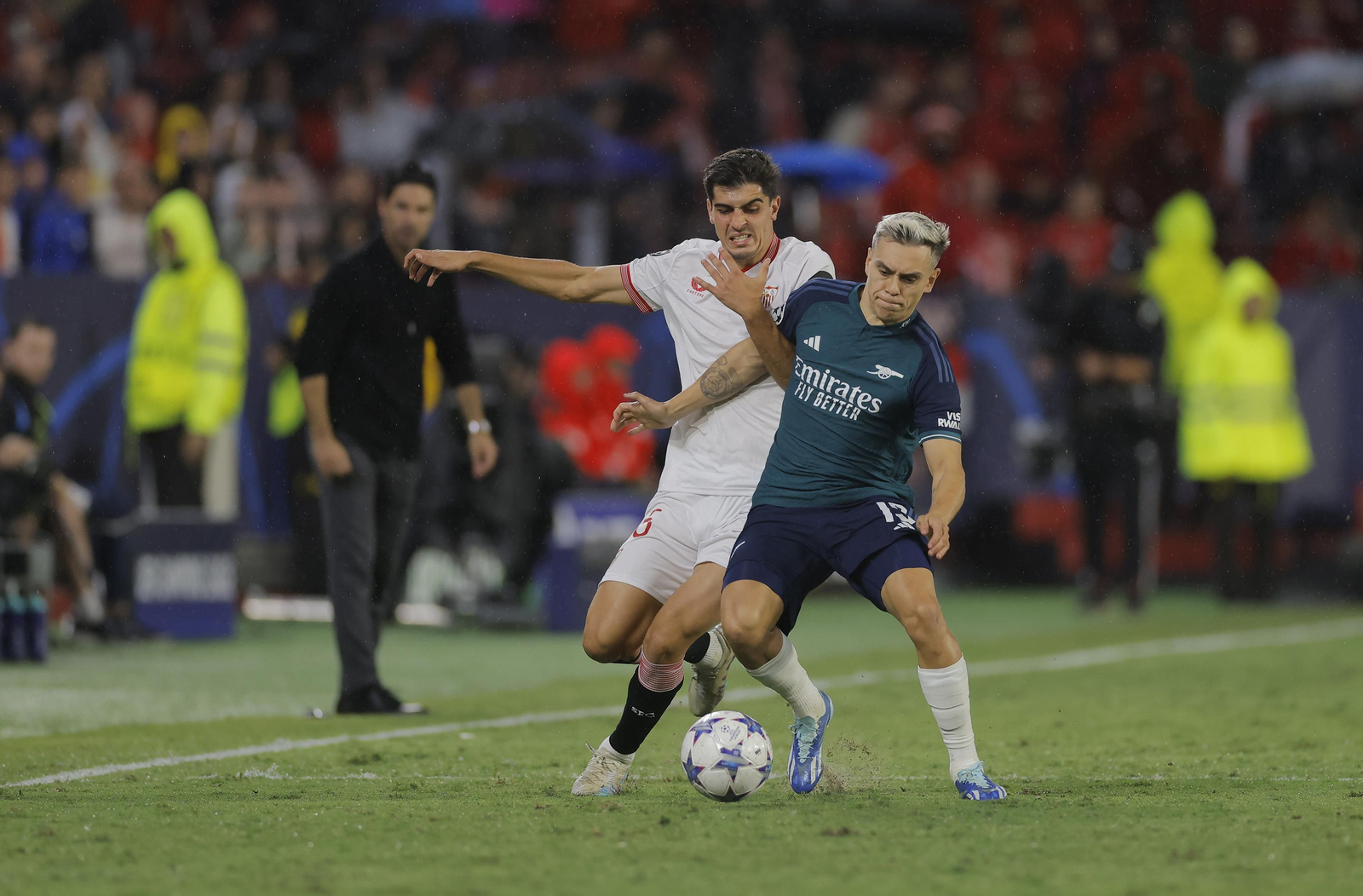 Las fotos del Sevilla-Arsenal