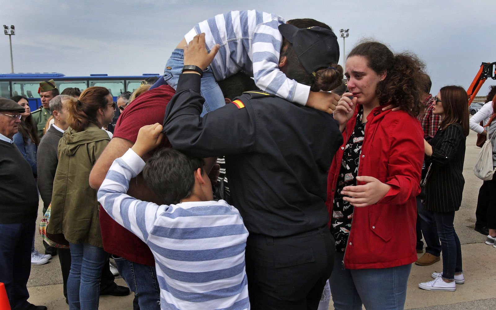 Despedida de la fragata 'Numancia'