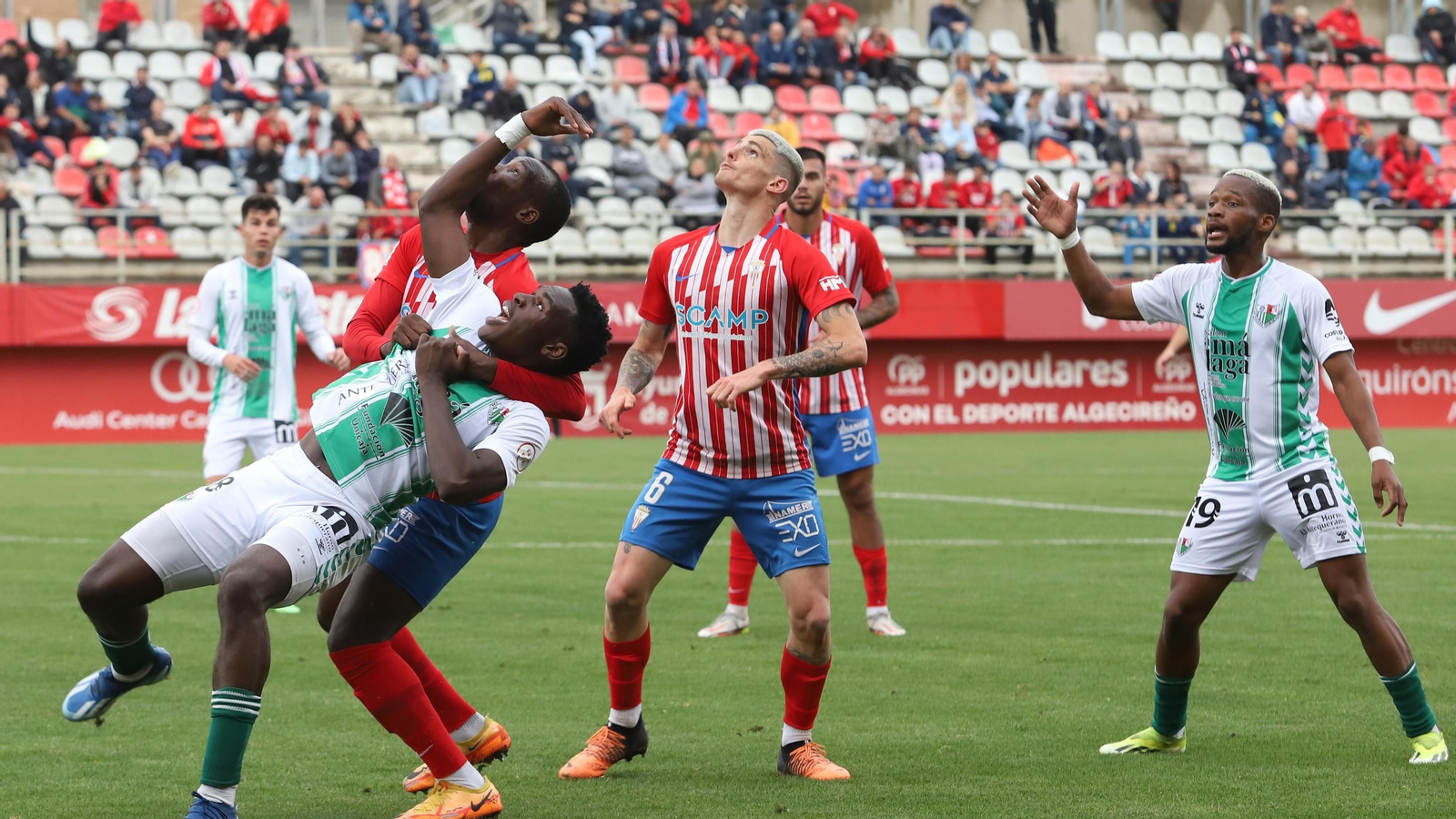 Las fotos del Algeciras-Antequera de Primera Federación