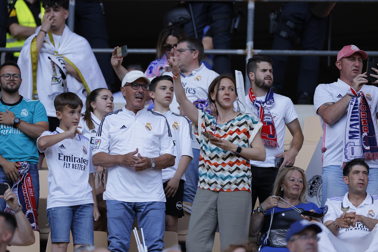 Búscate en las fotos de la final de la Copa del Rey entre el Madrid y el Osasuna