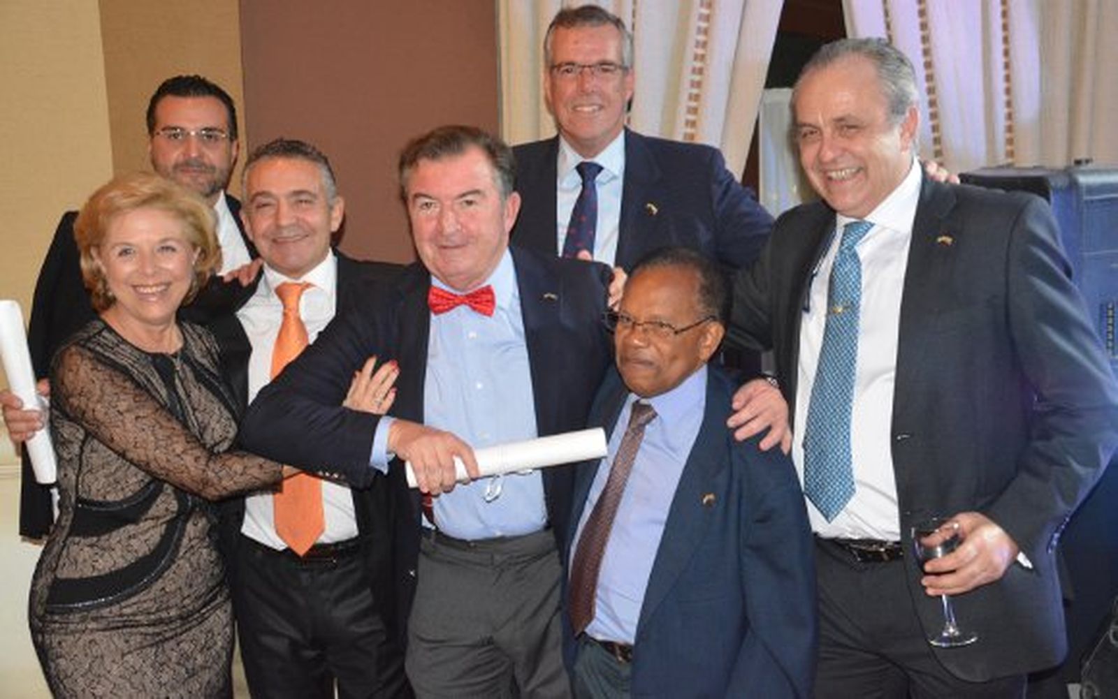 María José Beato, Antonio Carrascosa, Miguel Ángel Martínez, Johan Van Vrohenhoven, Fernando Sousa y Julio Sancho.

Foto: Ignacio Casas de Ciria