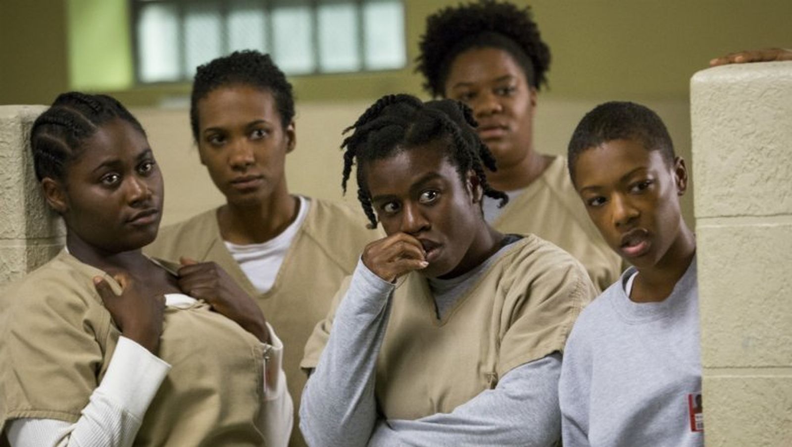 Una escena de 'Orange is the new black'