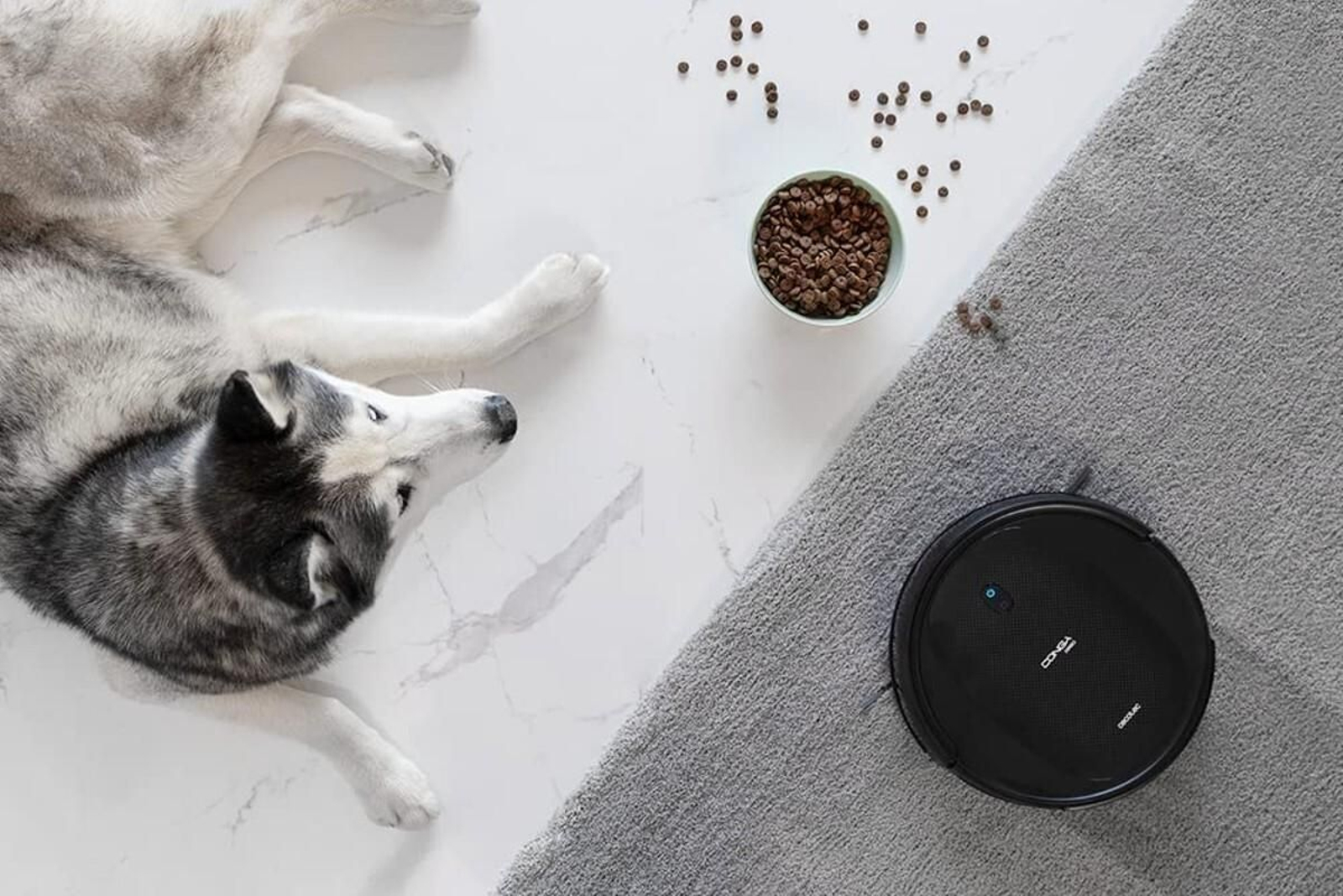 ¡Chollazo en Cecotec!: El robot aspirador Conga 1990 Connected ahora a mitad de precio