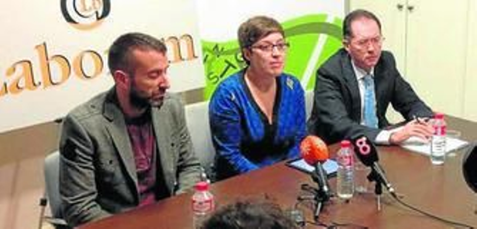 Un momento de la presentación de la convocatoria periodística.