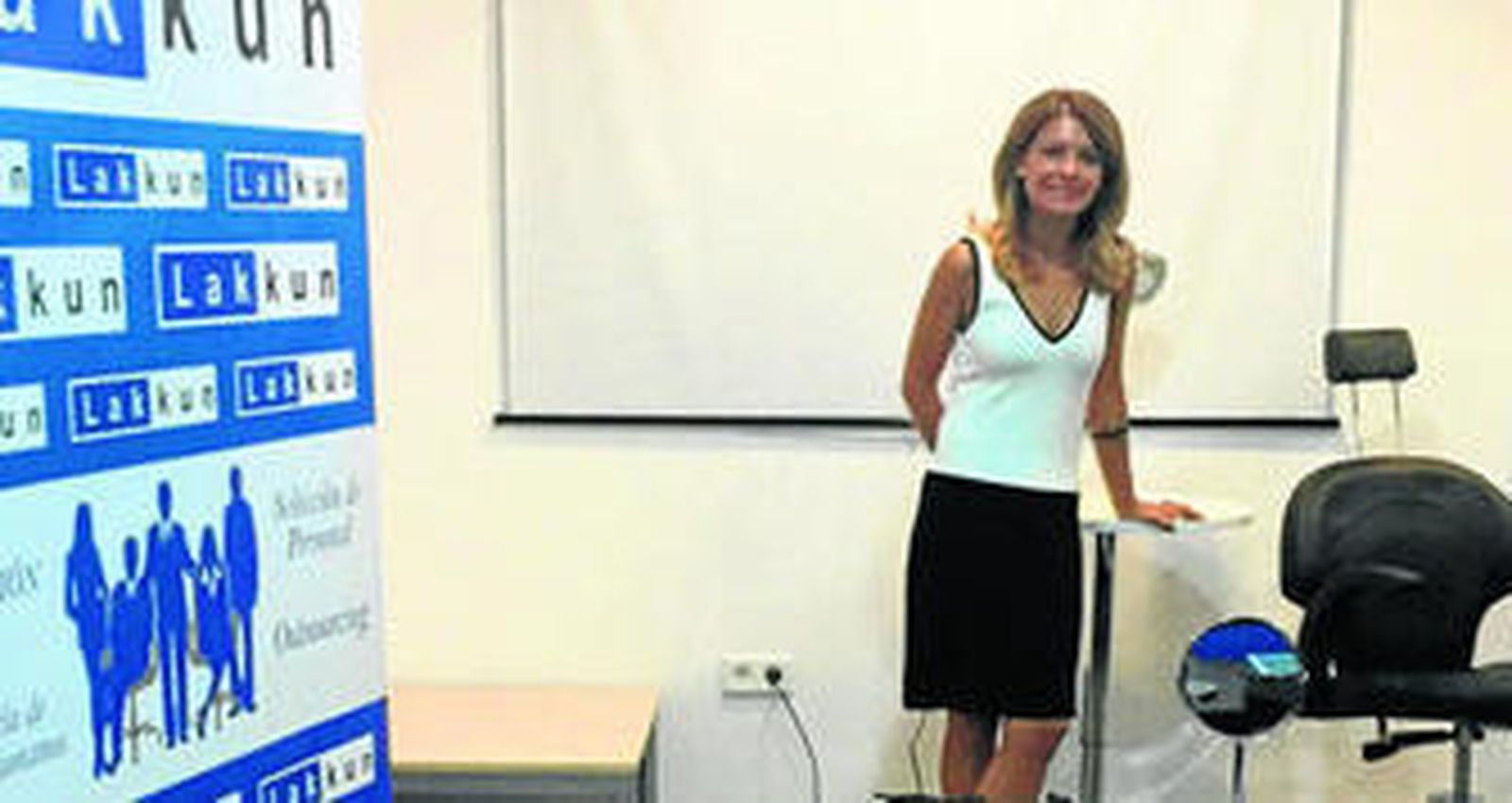 Pilar Roldán, profesional del mundo del maquillaje y asesoramiento de imagen que imparte la master class.