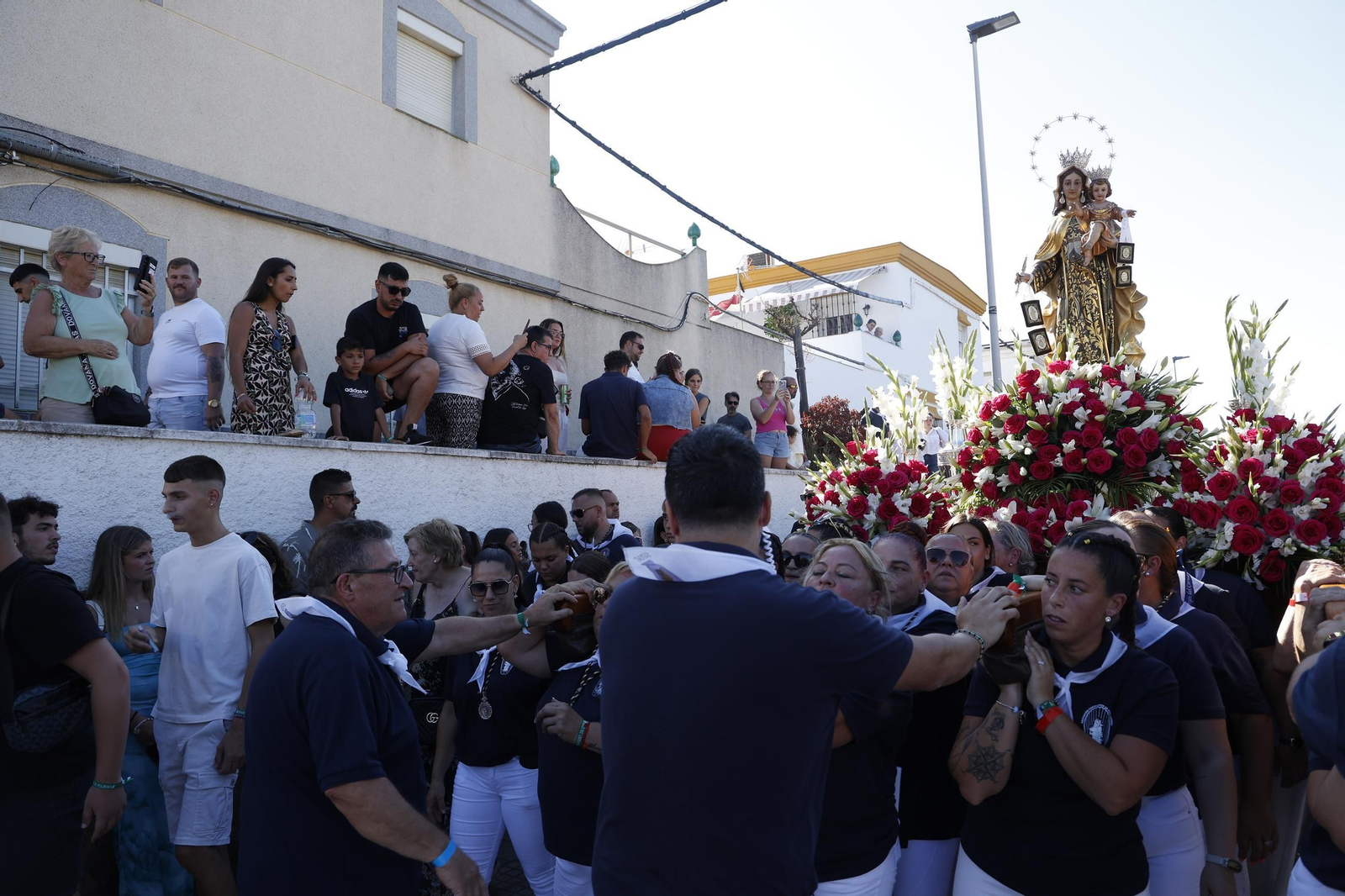 Las fotografías de la procesión de la Virgen del Carmen de Pescadores