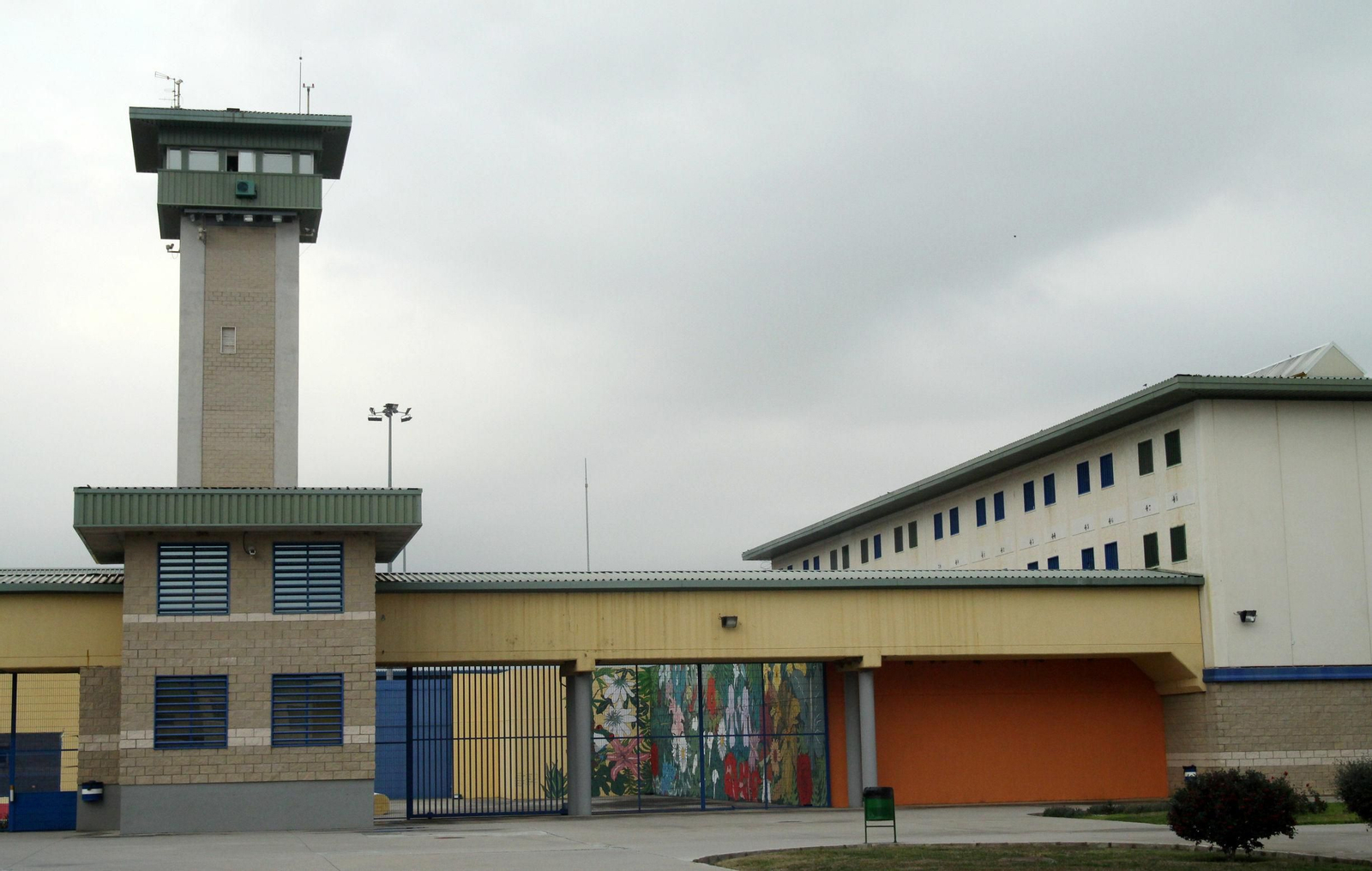 Patio interior de la prisión de Alcolea de Córdoba.