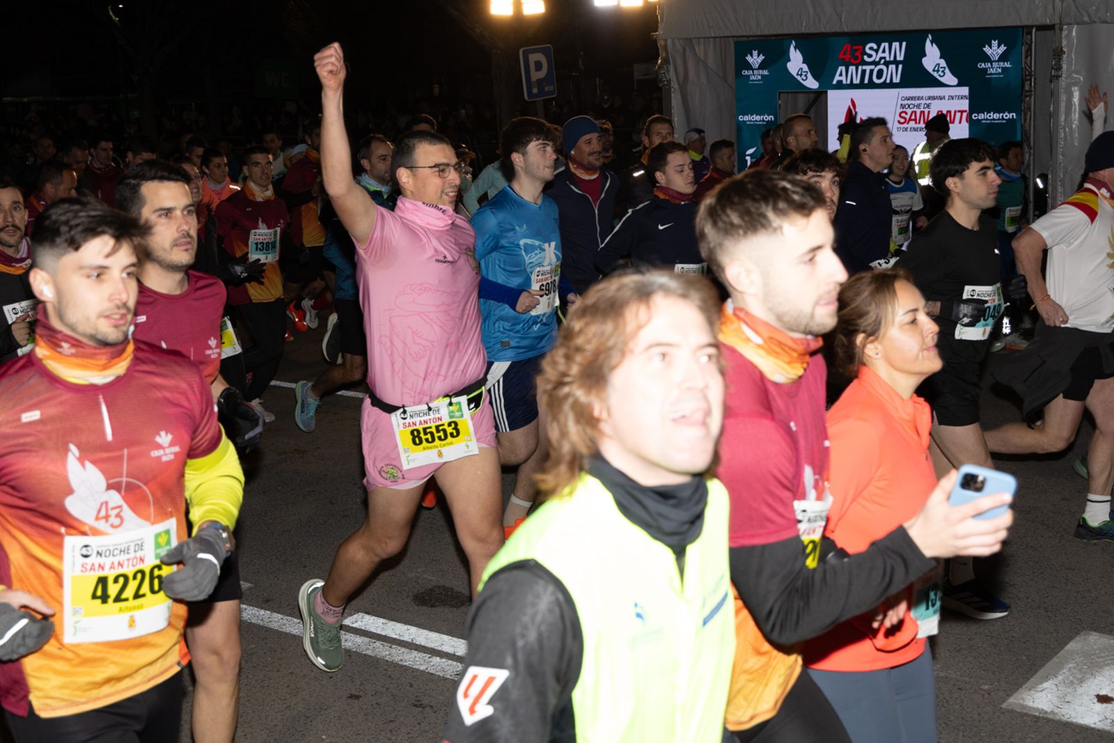 Encuéntrate en la salida de la Carrera de San Antón 2026 (1), en imágenes