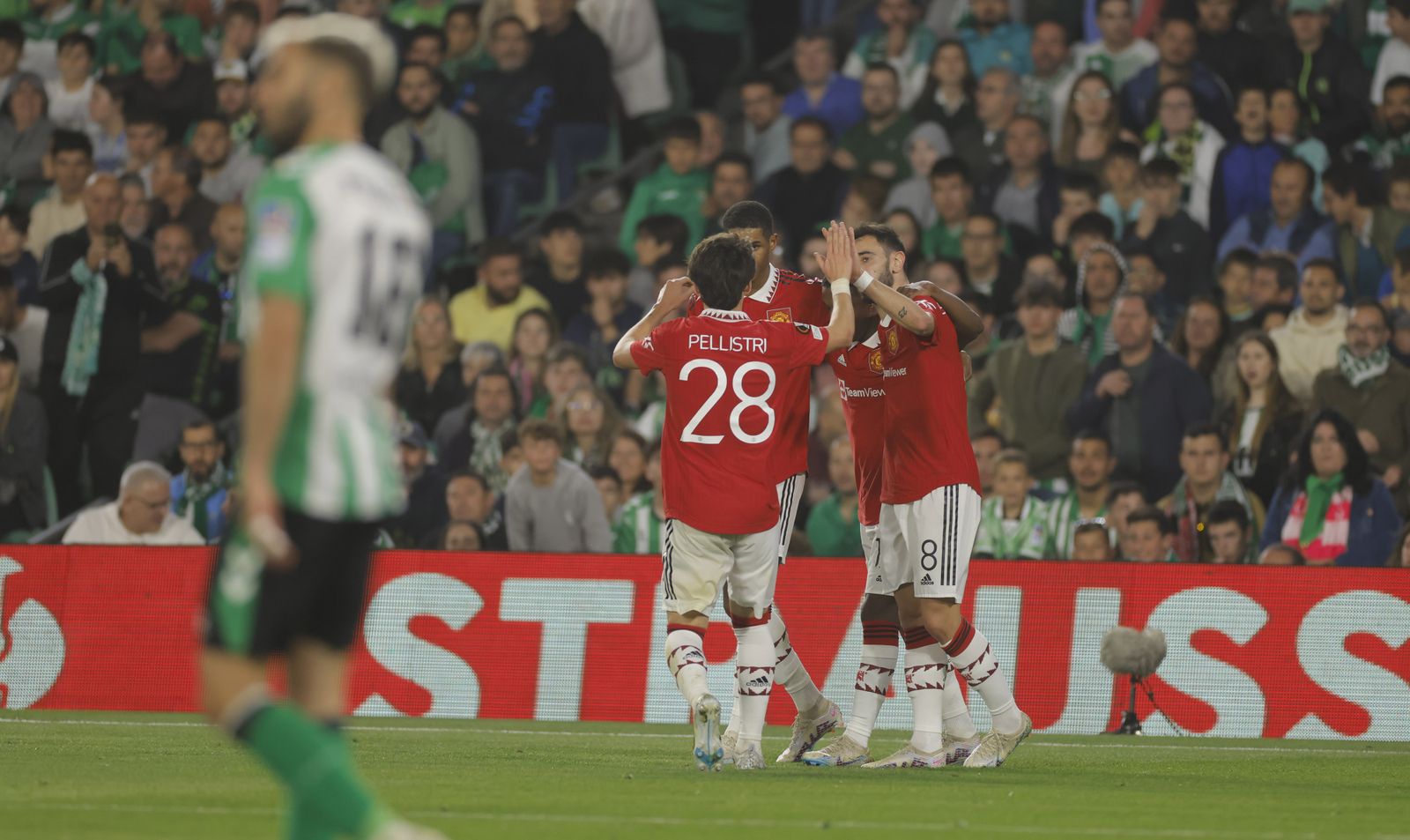 Las imágenes del Betis-Manchester