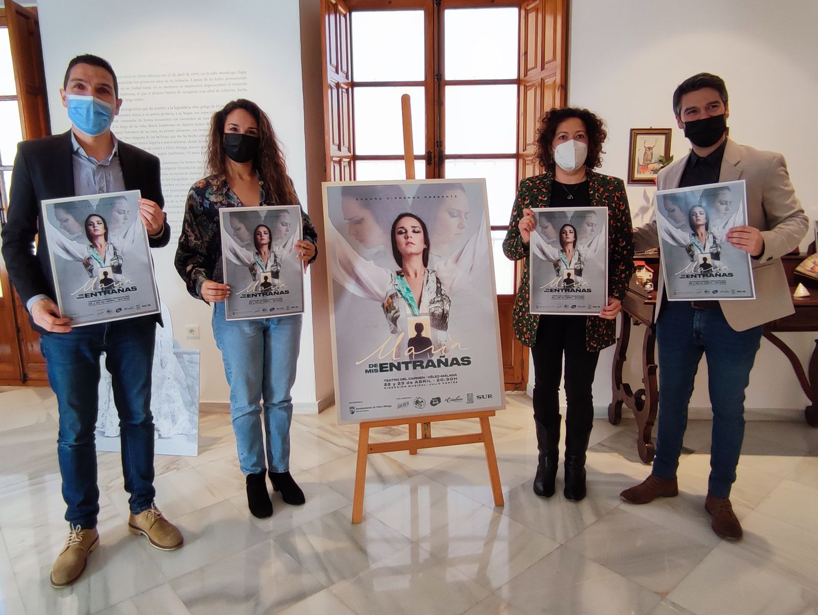 Presentación obra 'María de mis entrañas'