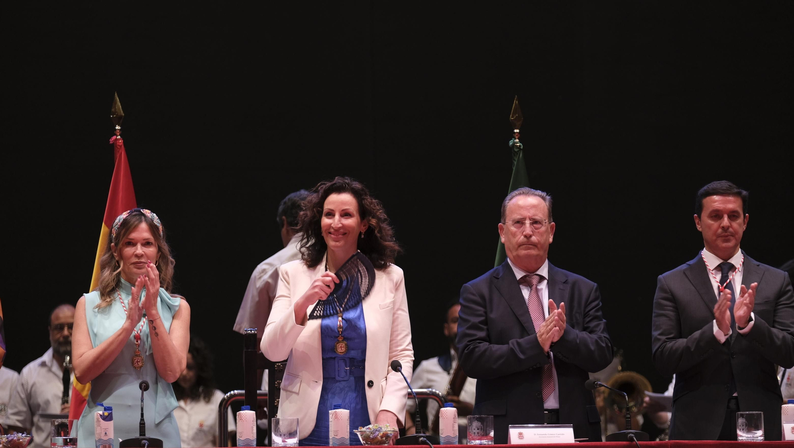 Imágenes de la constitución de la Corporación Municipal de almería, con María Vázquez como Alcaldesa