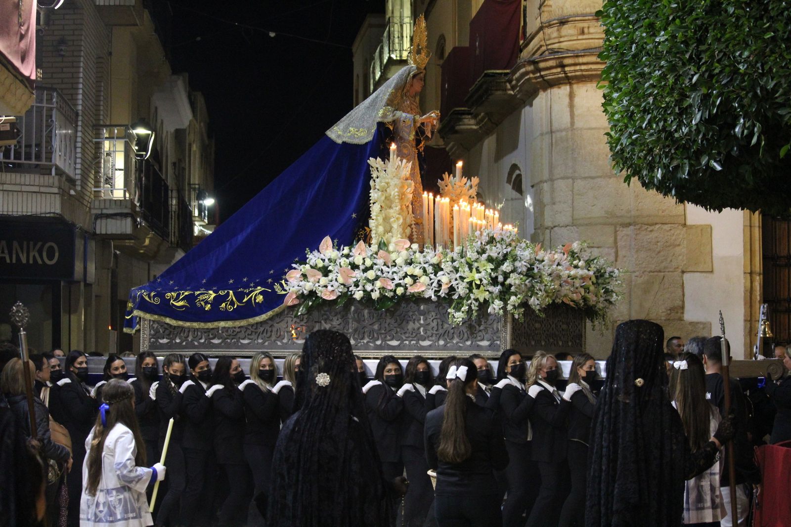 Procesión de la Mayordomía de San Antón de Vera, en imágenes