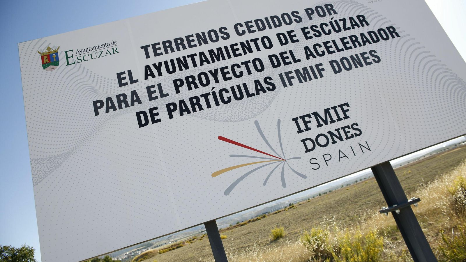 Terrenos en Escúzar para el acelerador de partículas.