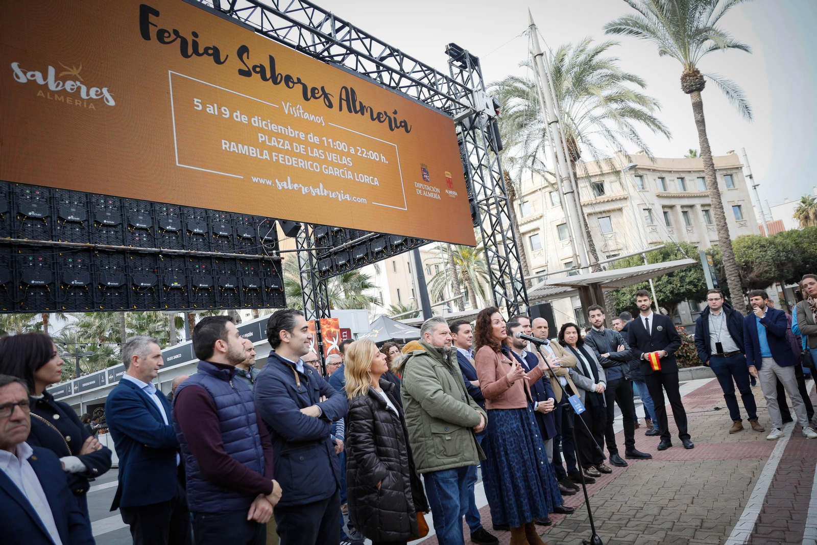 'Sabores Almería' ya luce en la Rambla de Almería