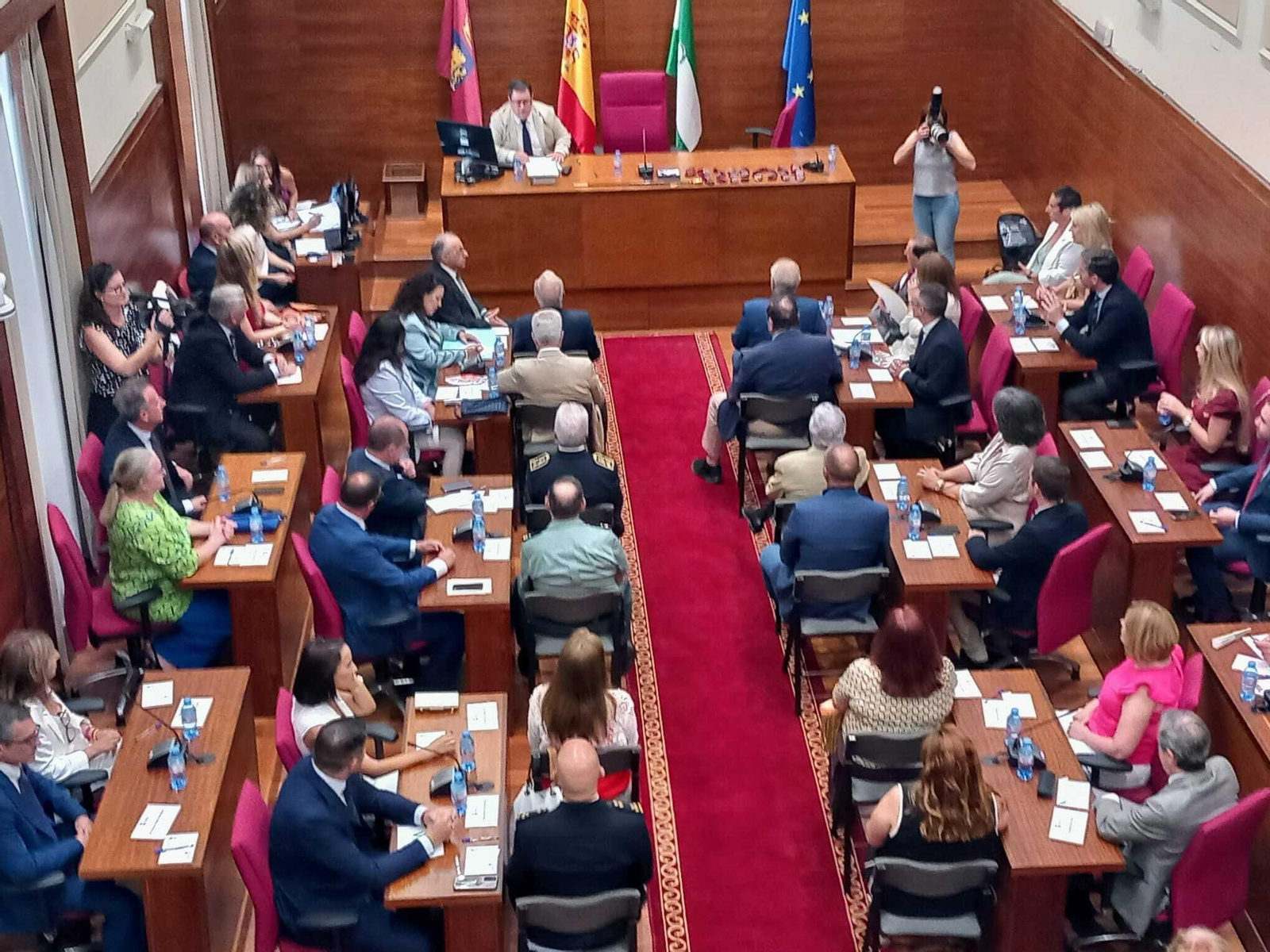 Las imágenes de la investidura de José María Román como alcalde de Chiclana