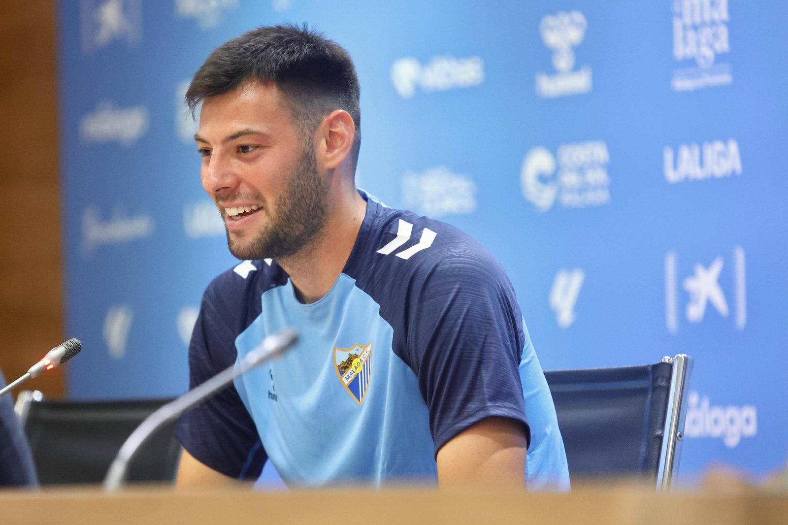 Roko Baturina, así luce el 9 del Málaga CF