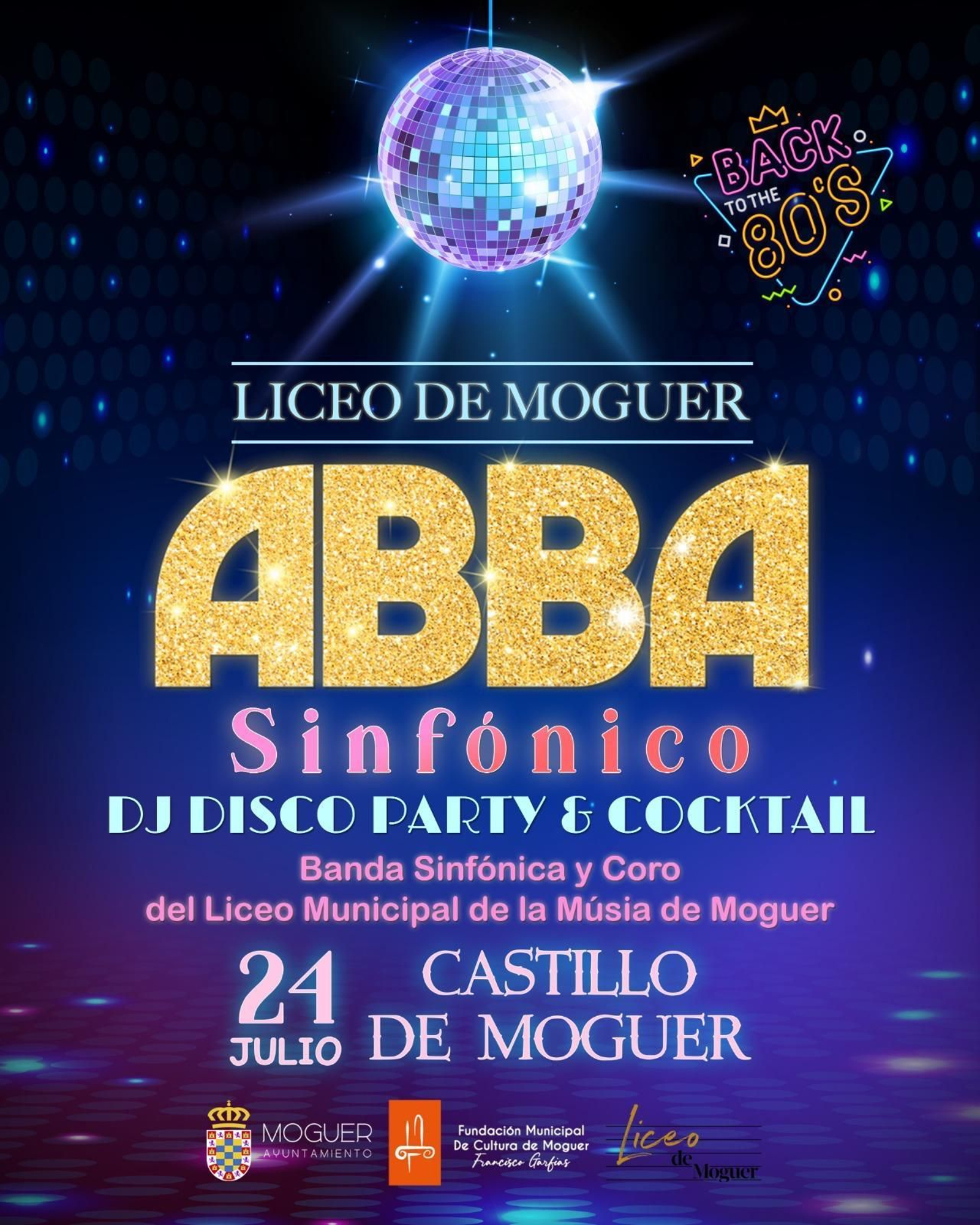 Vuelve a la época de los 80 con ABBA Sinfónico.
