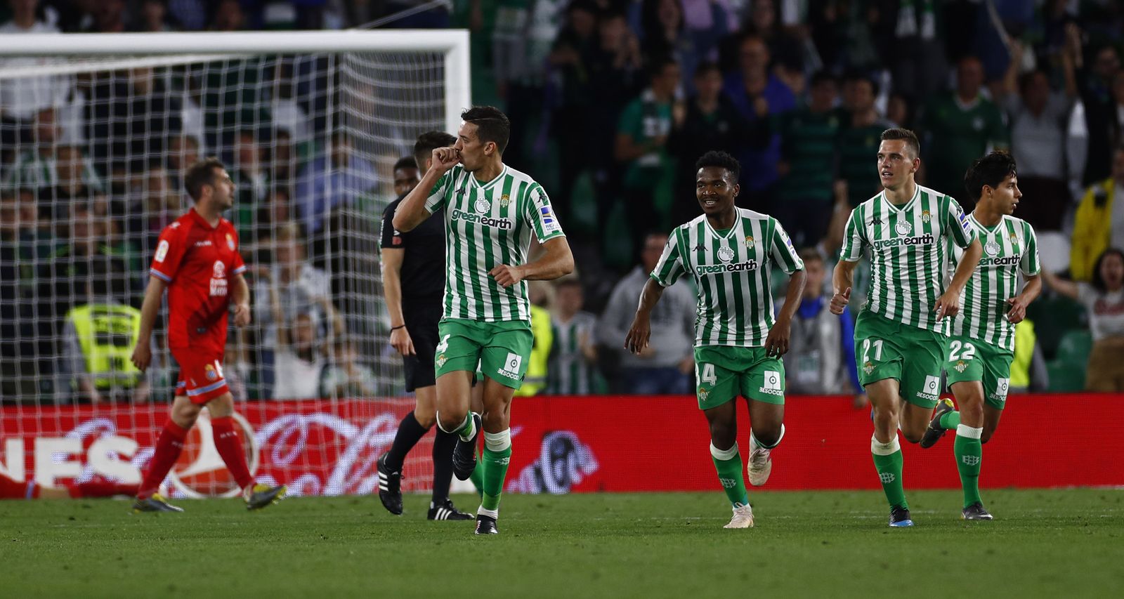 Las imágenes del Betis-Espanyol.
