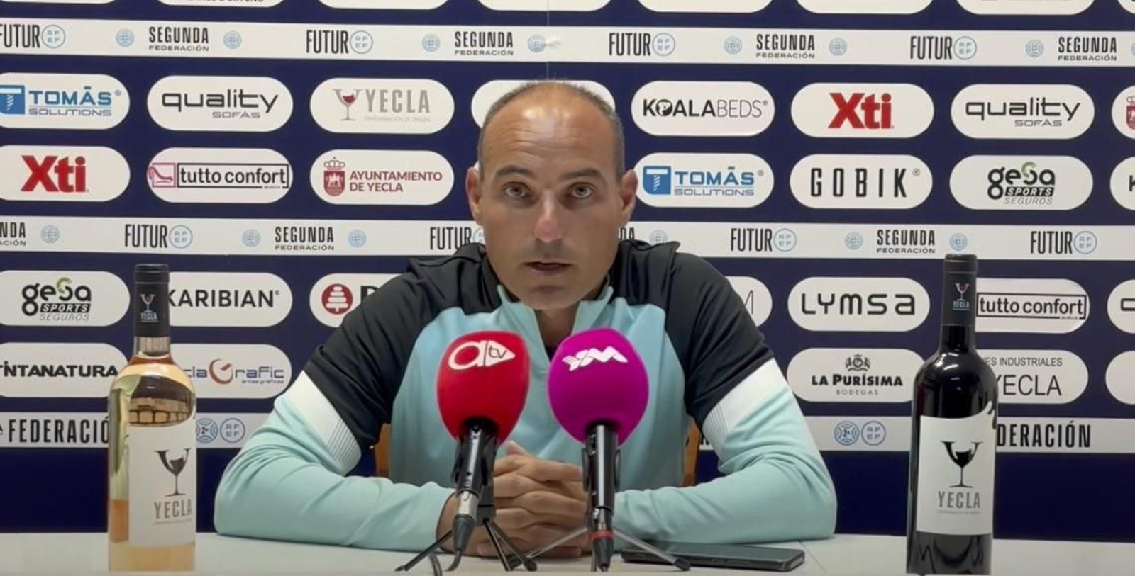 Iván Martínez, entrenador del Yeclano.