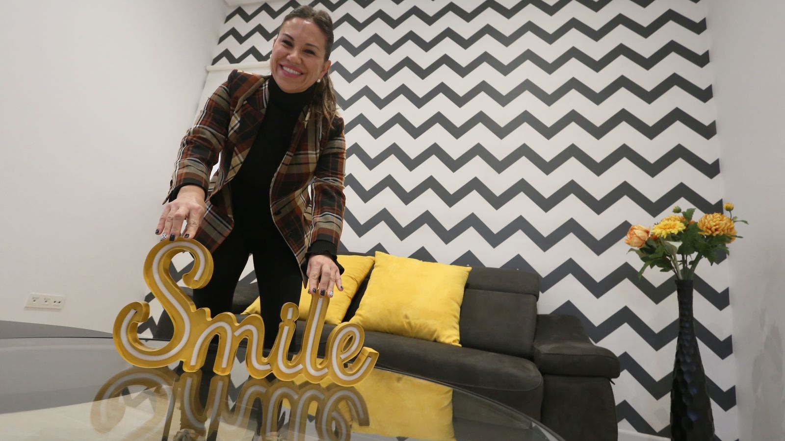 Natalia Trenas, decoradora de todo el inmueble