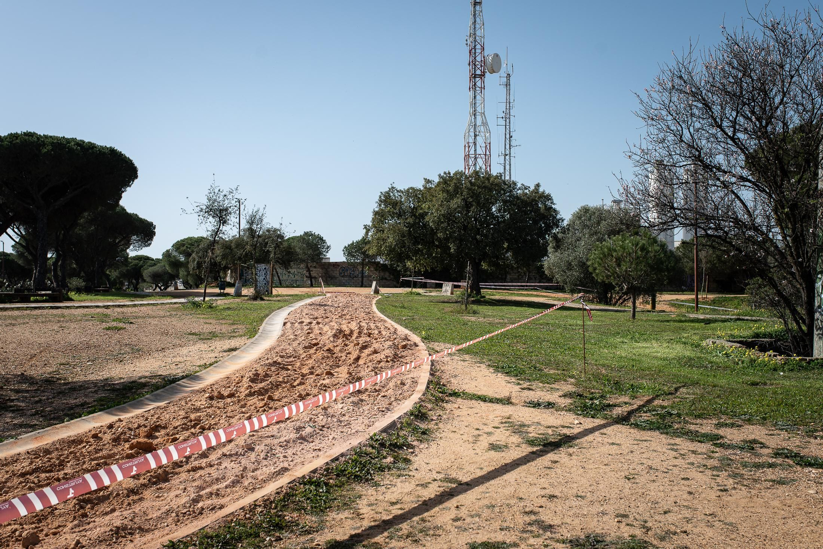 Actuaciones de mejora en el Parque Moret, en imágenes