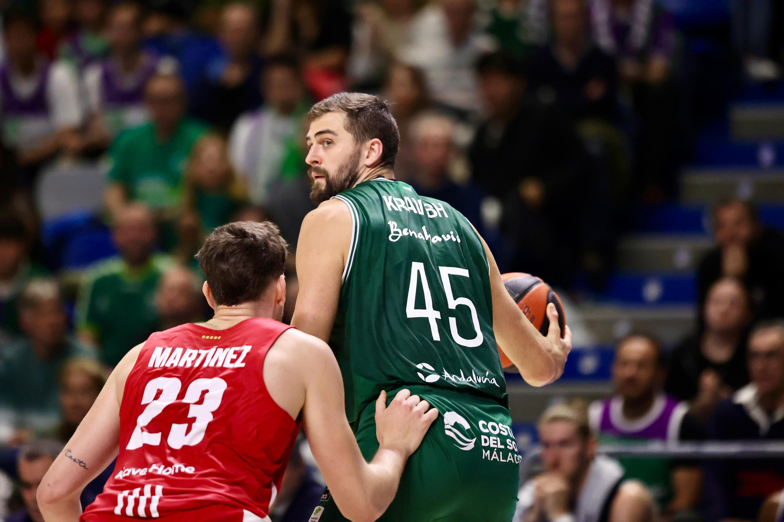 El Unicaja-Bàsquet Girona, en fotos