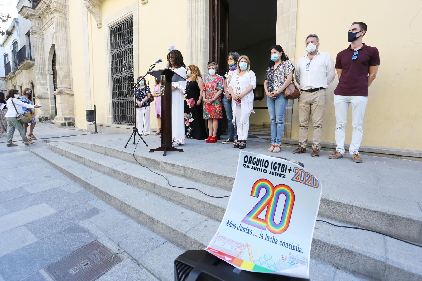 Imágenes de la celebración del día del Orgullo Gay en Jerez