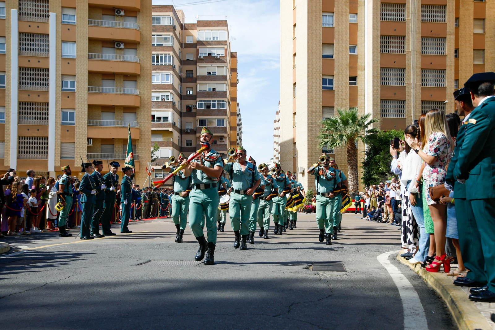 Los actos de la Guardia Civil en honor a la Virgen del Pilar, en imágenes