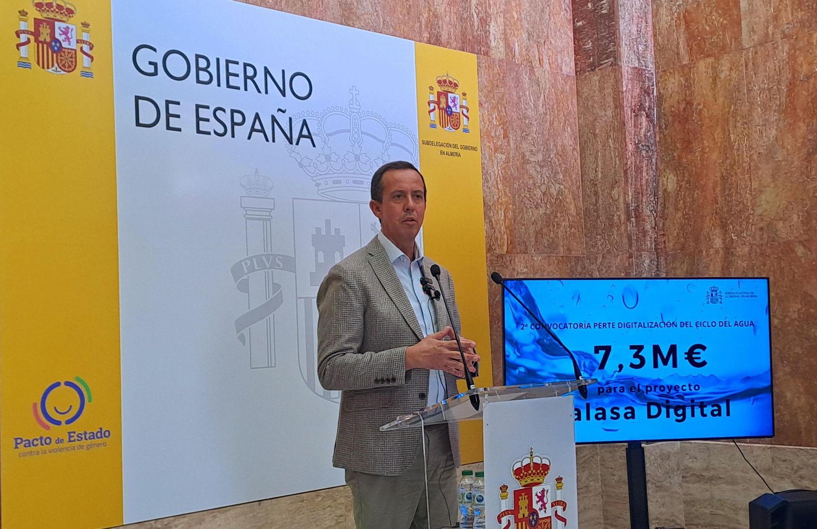 El subdelegado de Gobierno, José María Martín, ha anunciado la inversión.