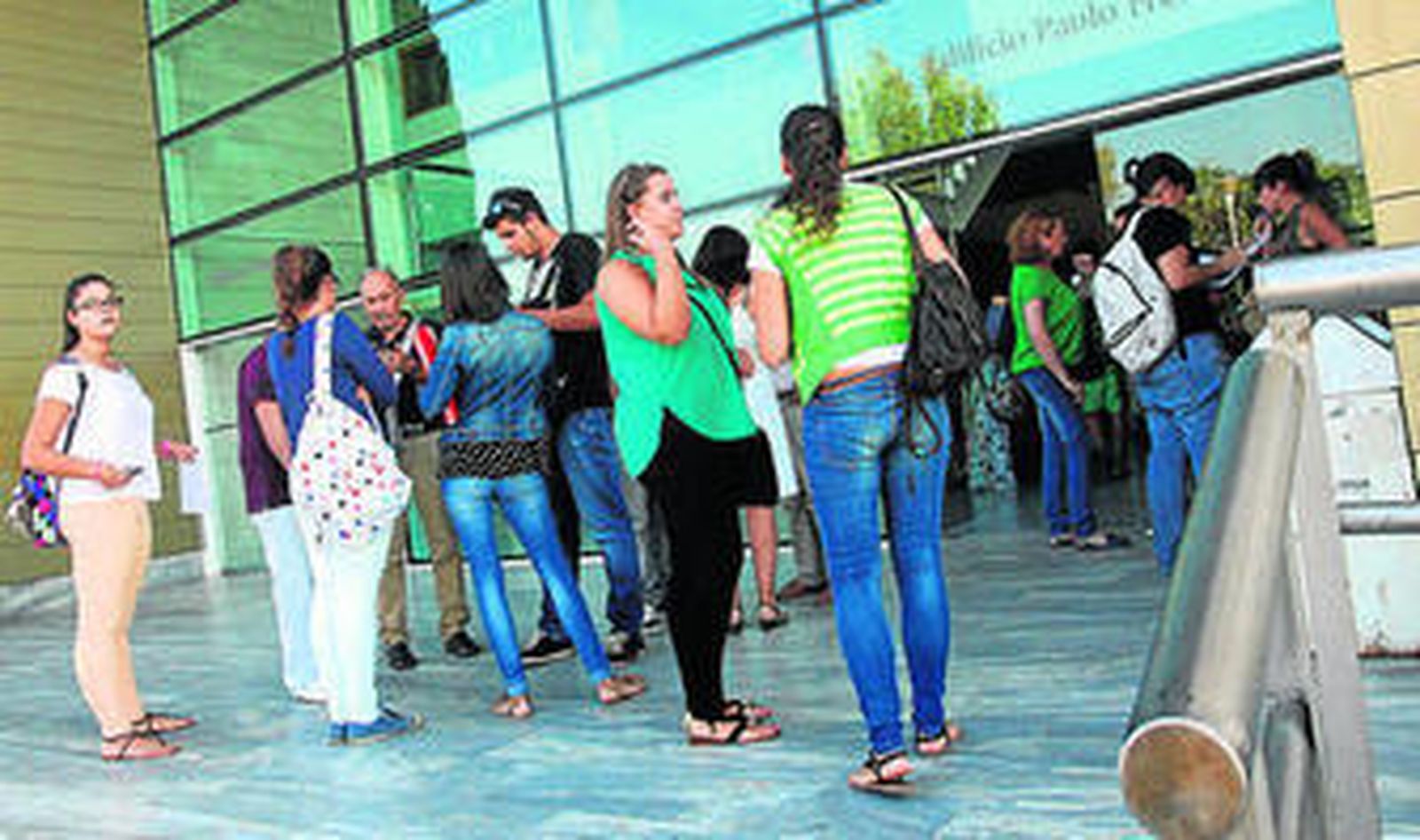 Edificio Paulo Freire del campus del Carmen de la Universidad de Huelva.