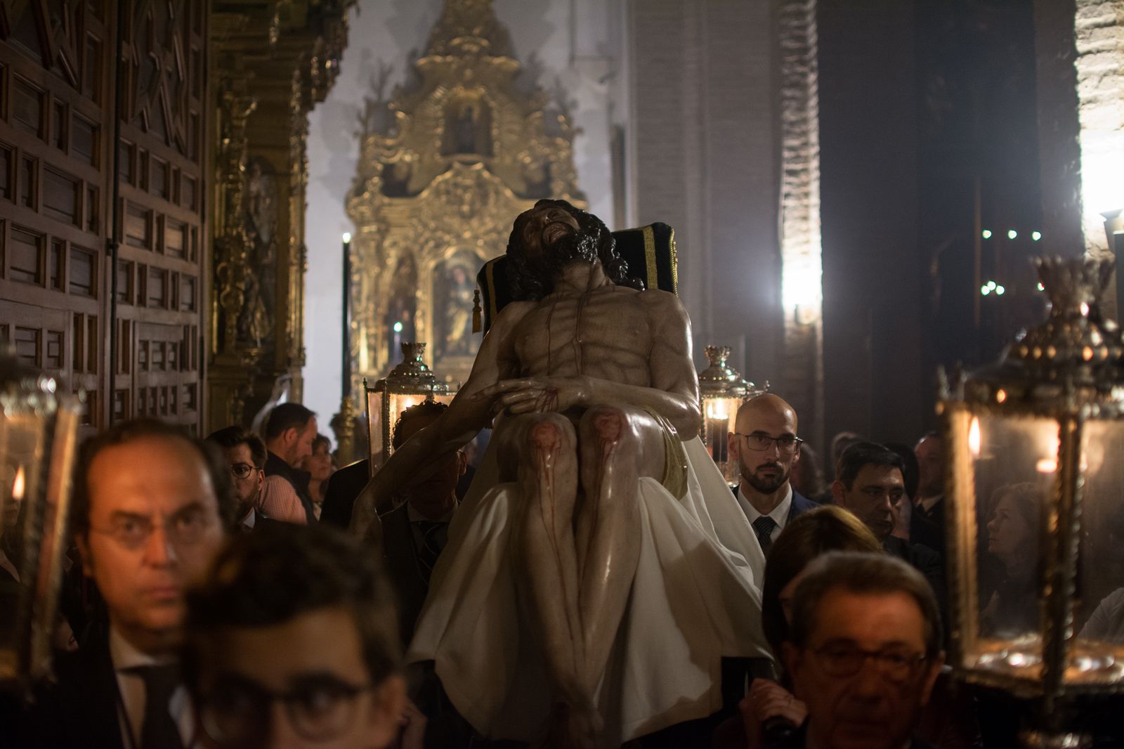 Vía crucis de Santa Marta en la Parroquia de San Andrés