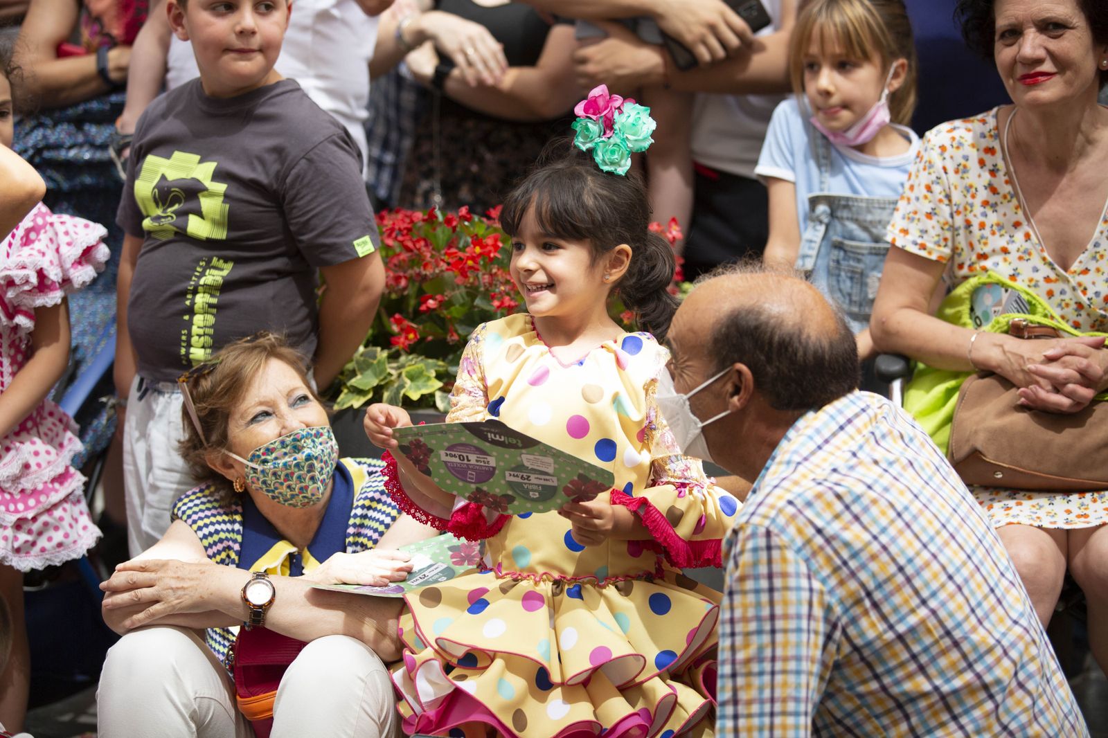 El regreso de la Tarasca a las calles de Granada, en imágenes