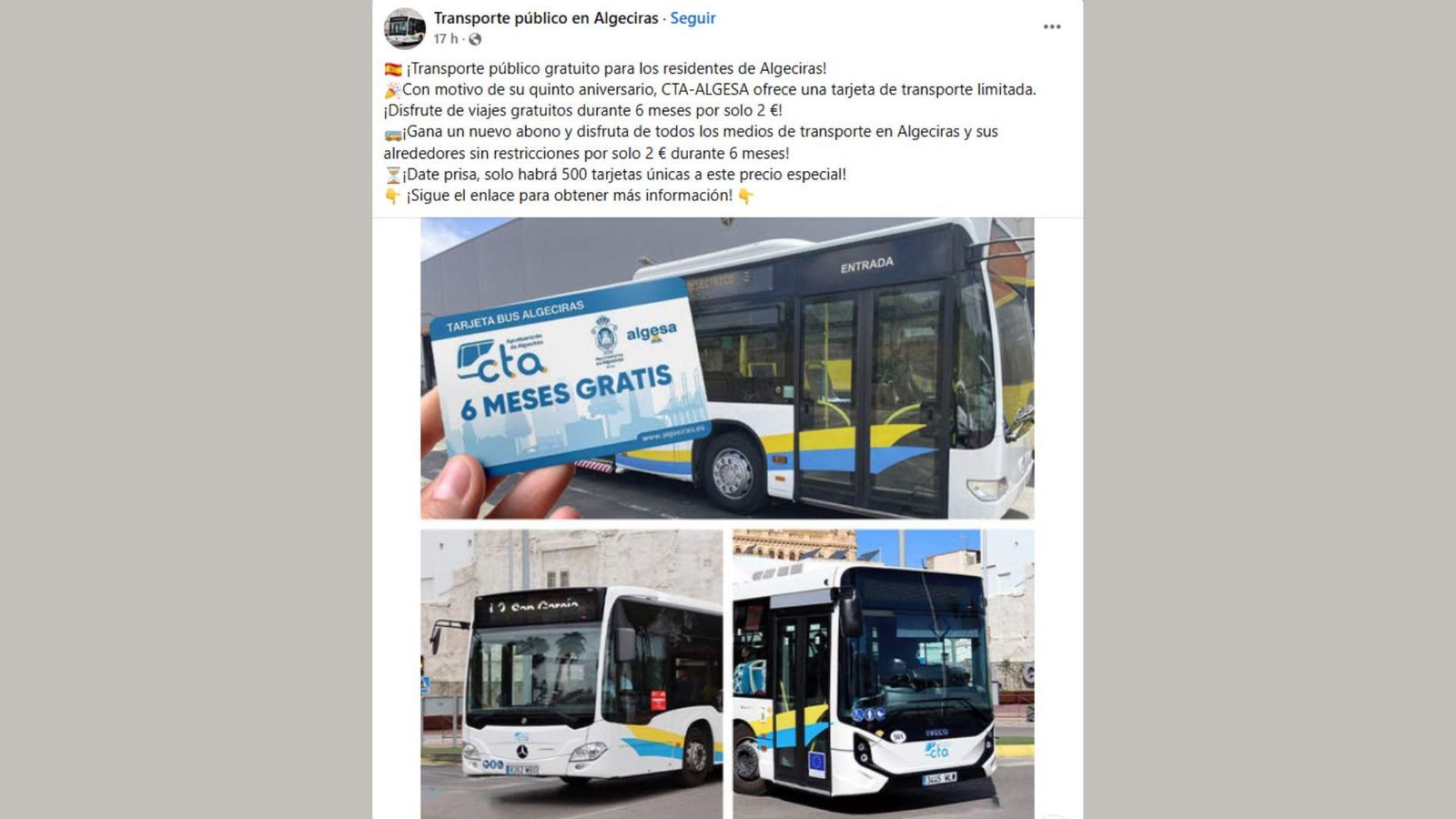 El mensaje del perfil fraudulento, diseñado con una apariencia profesional y acompañado de emojis para captar la atención.