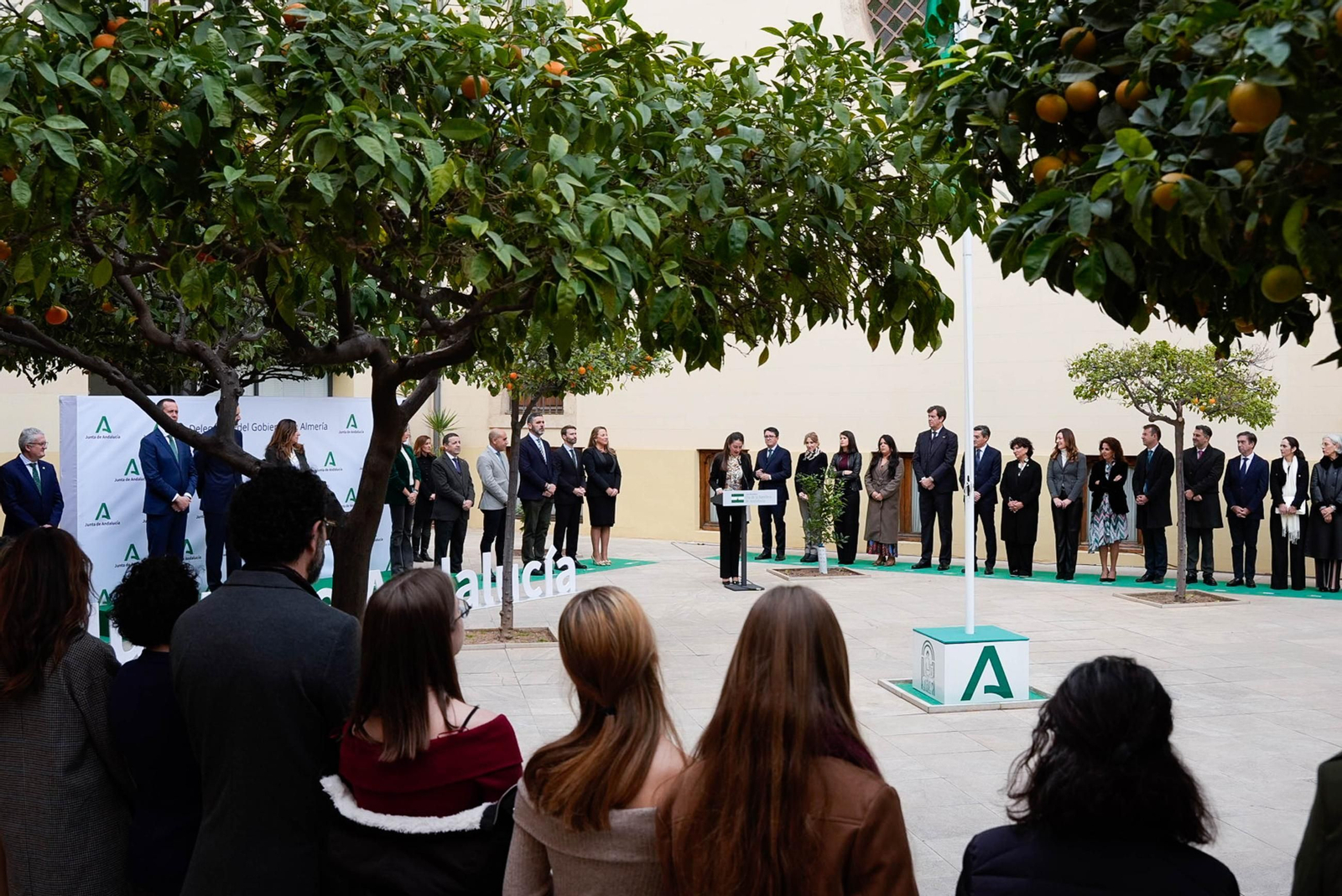 Así han sido las imágenes del día de la bandera en Almería