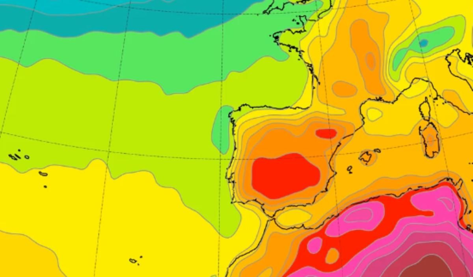 AEMET alerta de temperaturas de hasta 38 grados en Andalucía
