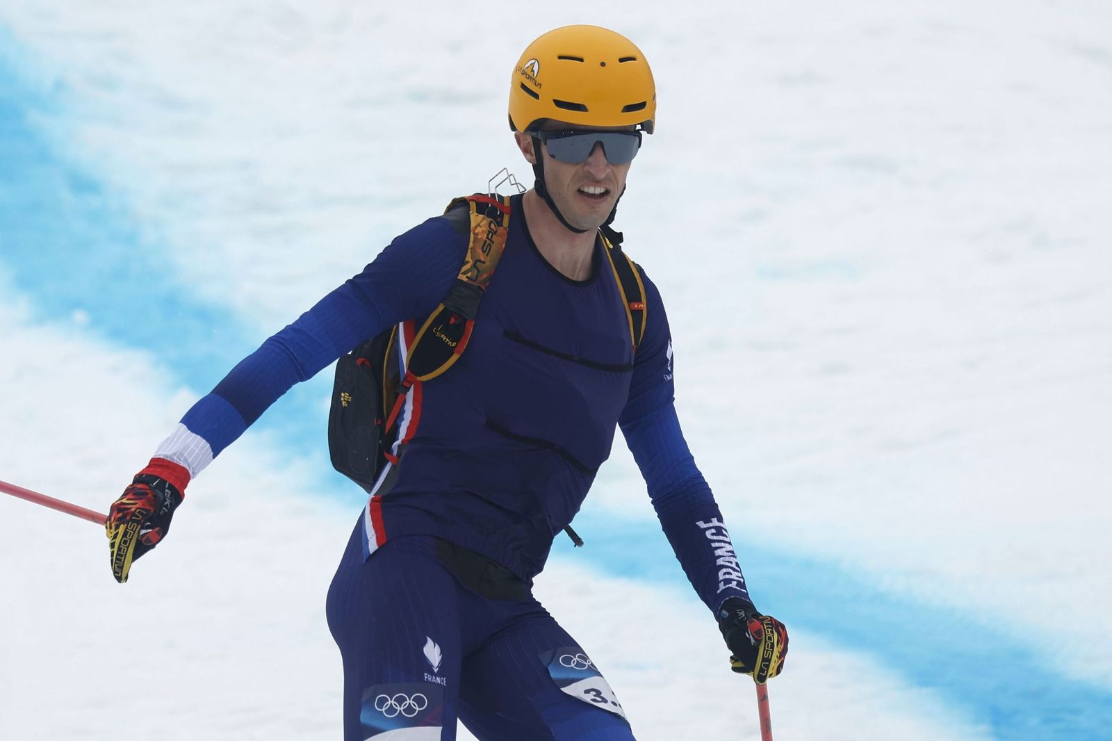 Las mejores fotos de la carrera de Ana Alonso y Oriol Cardona, bronce en el relevo mixto en los Juegos Olímpicos de Invierno