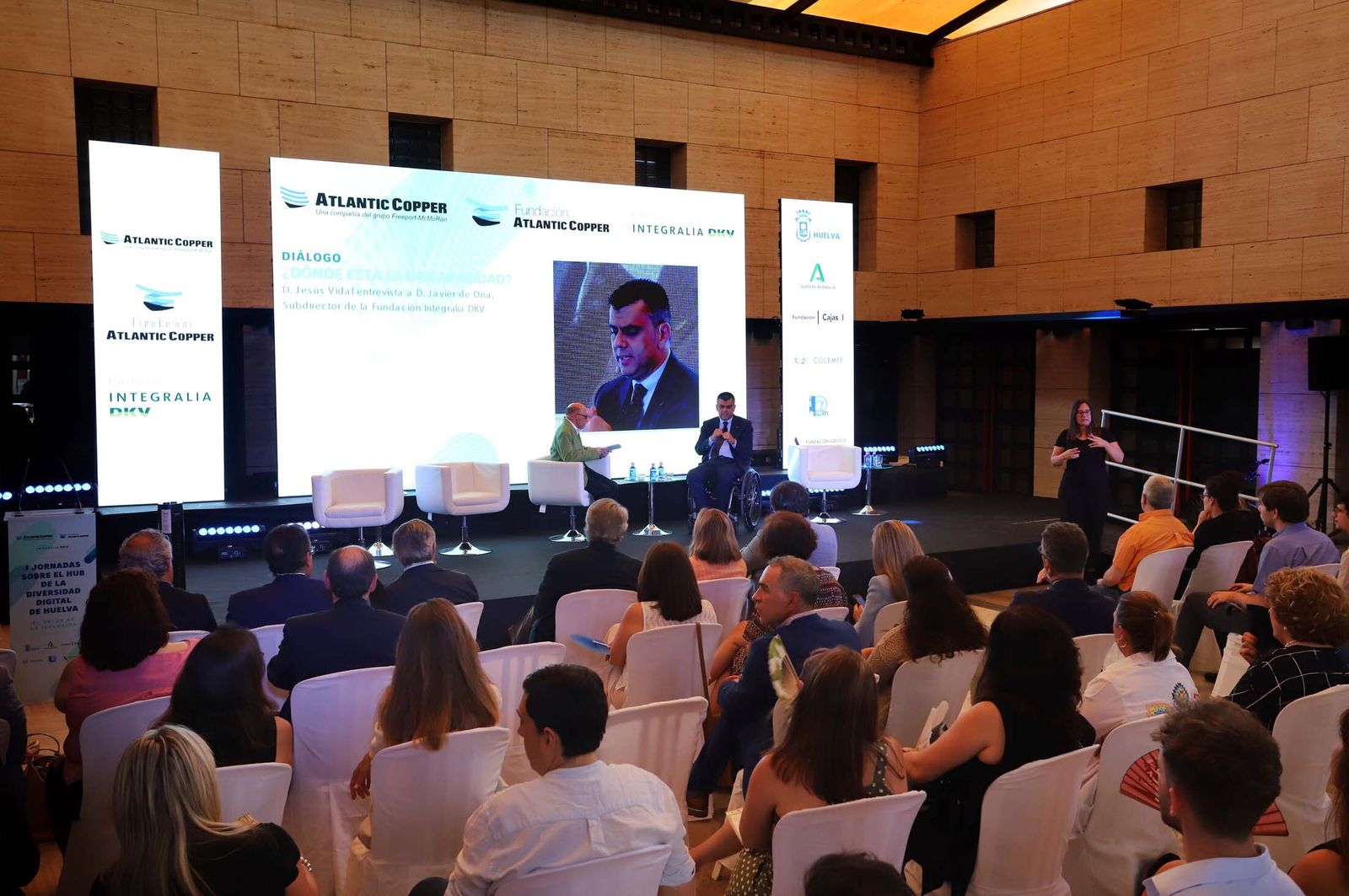 Imágenes de las I Jornadas del Hub de la Diversidad Digital, 'El valor de la inclusión'