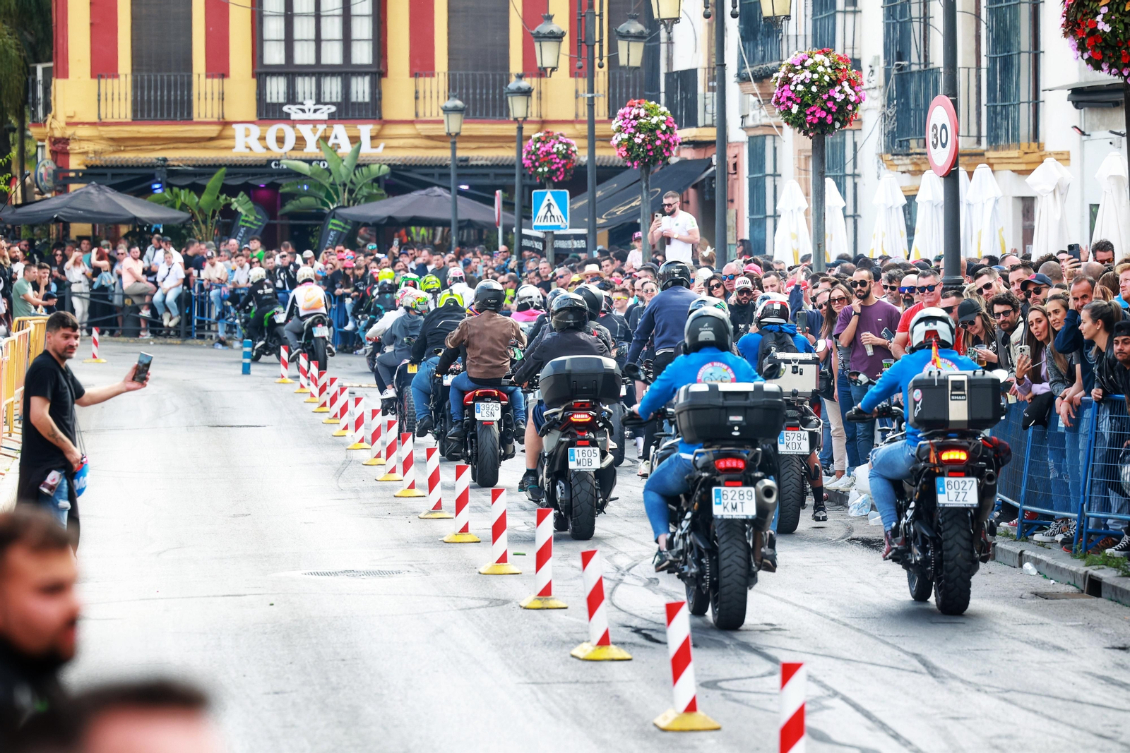 Las imágenes del viernes de Motorada en El Puerto por el Gran Premio de Motociclismo de Jerez 2024