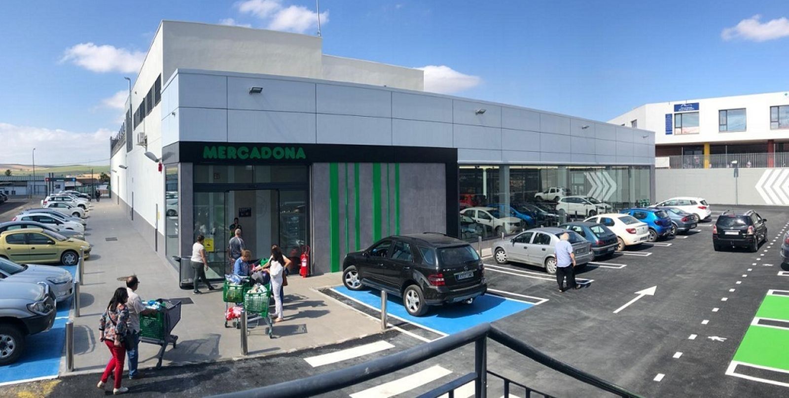 El supermercado de Mercadona en Montoro.