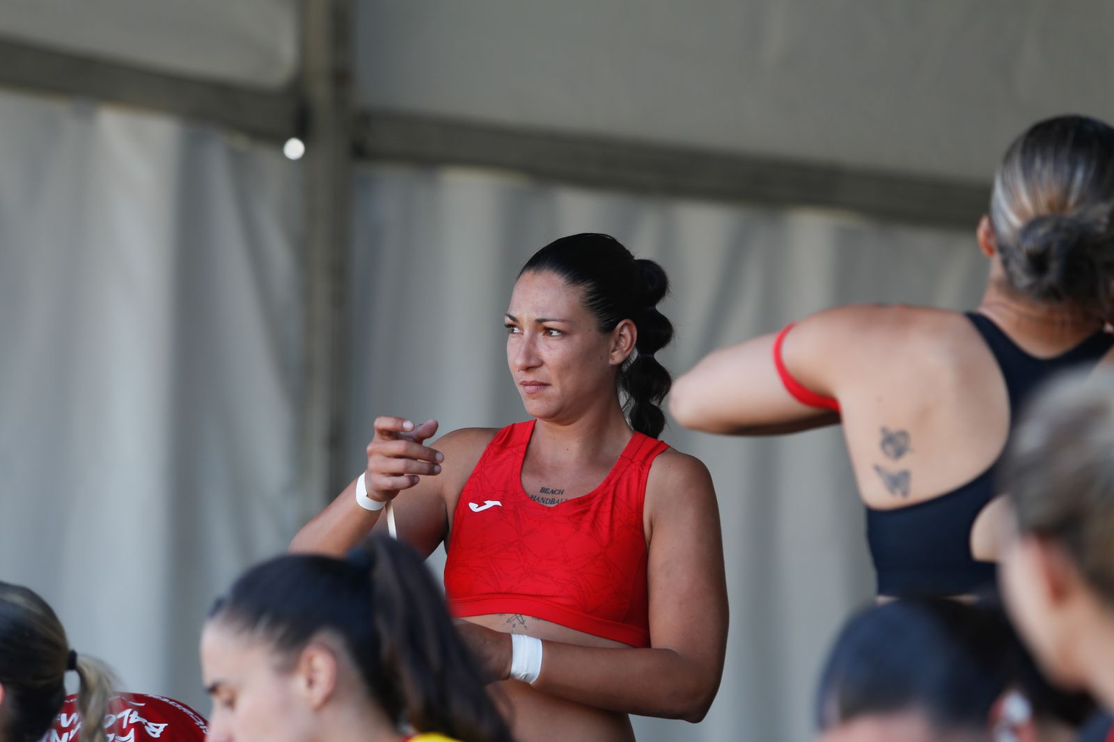 Las fotos del Torneo Internacional  de España de balonmano playa de La Línea