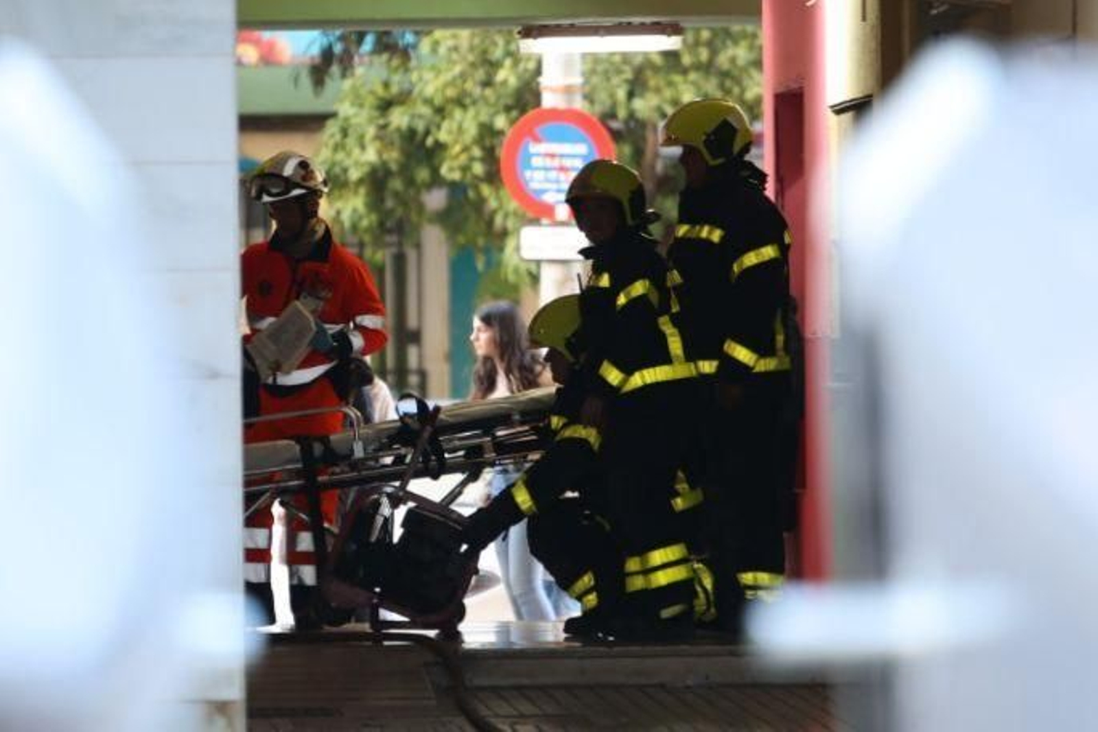 Incendio en un décimo piso del Parque Atlántico