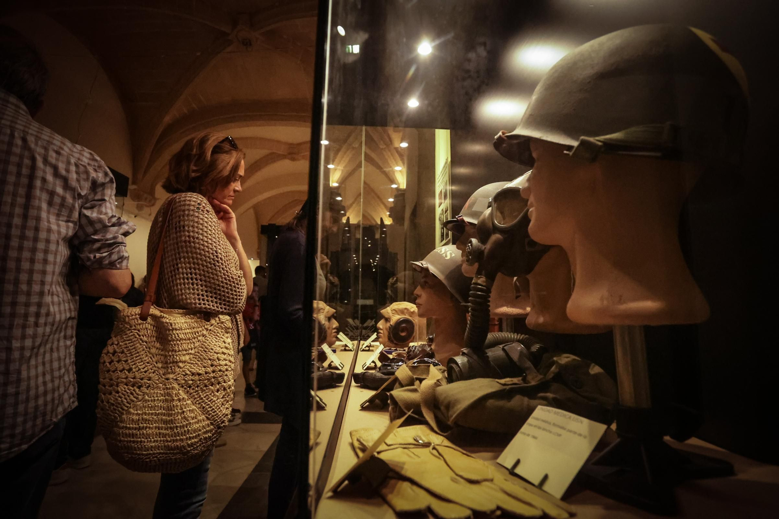 Imágenes de la exposición de maquetas de la II Guerra Mundial en los Claustros de Jerez Imágenes de la exposición de maquetas de la II Guerra Mundial en los Claustros de Jerez