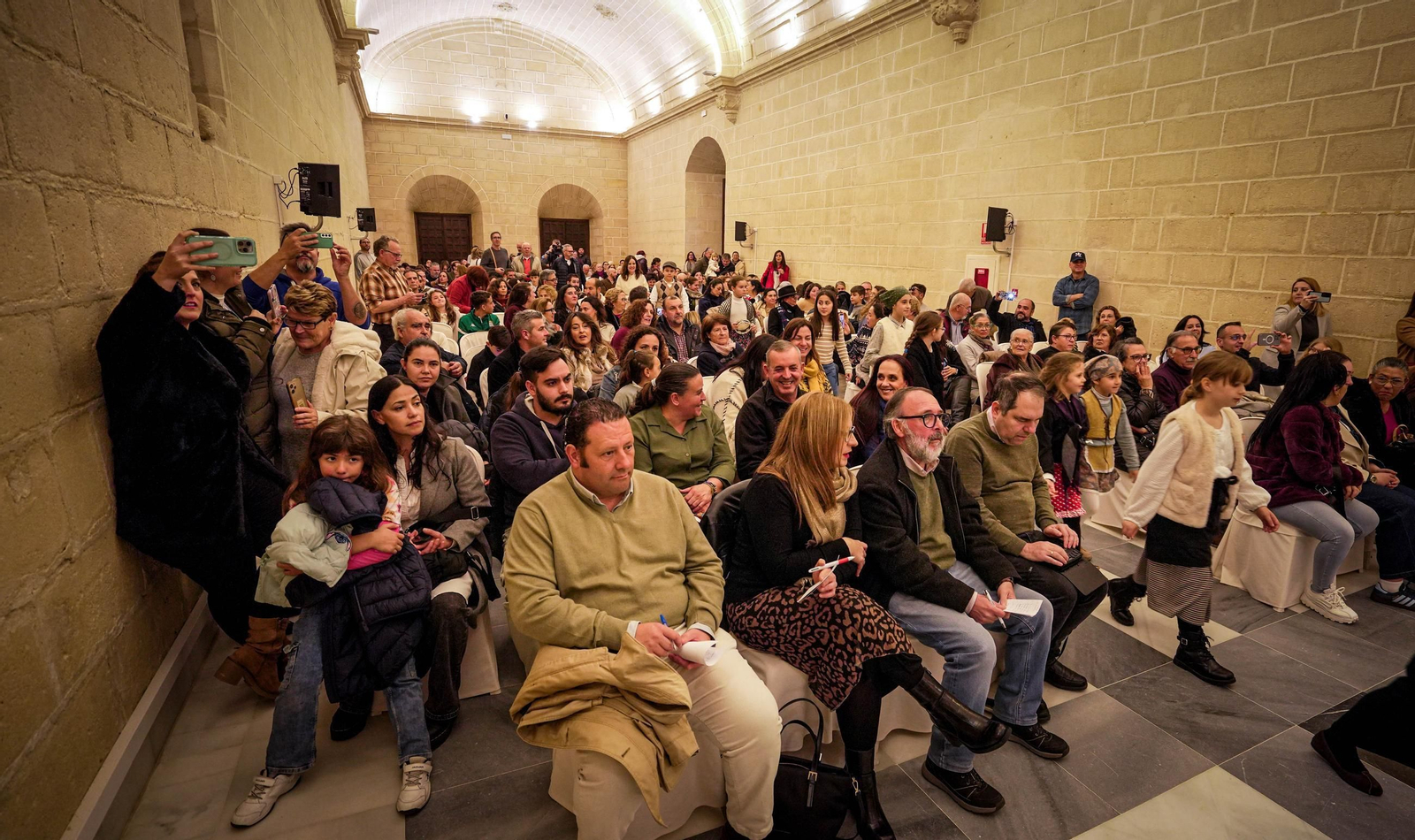 Imágenes del concurso de villancicos de la Cátedra de Flamencología de Jerez