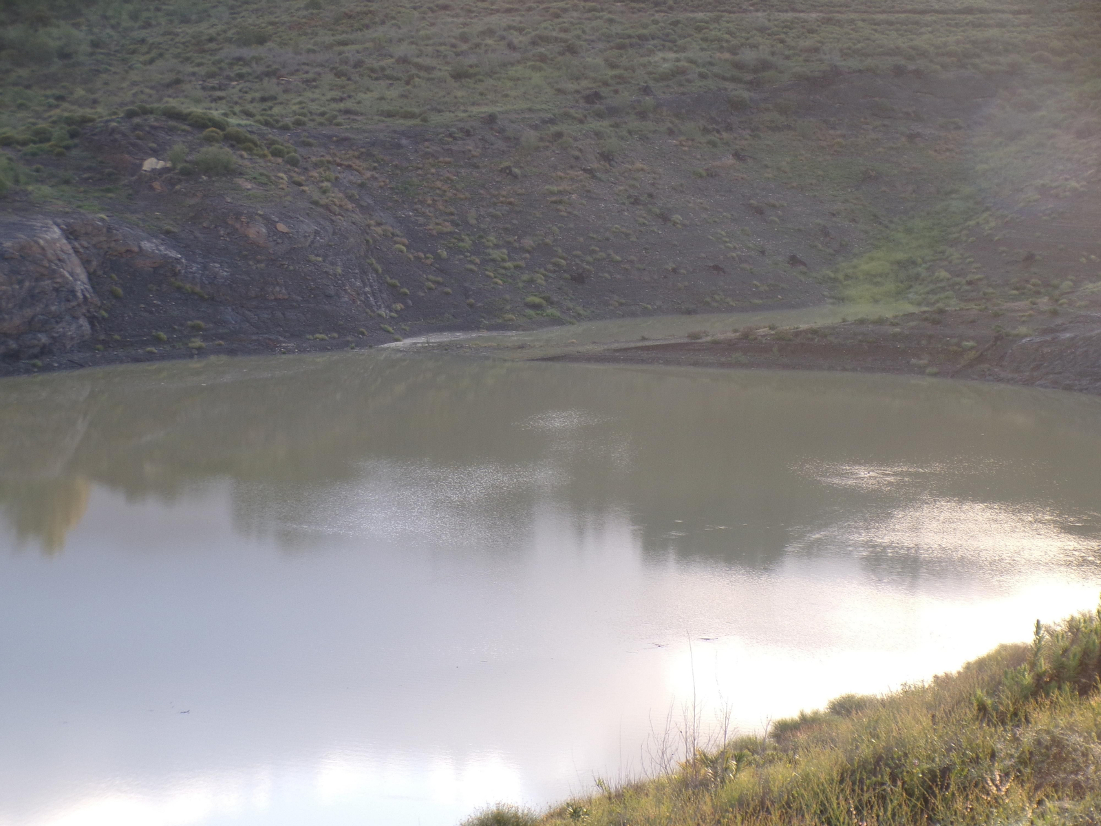 Así se ve el pantano de La Viñuela tras las últimas lluvias Así se ve el pantano de La Viñuela tras las últimas lluvias