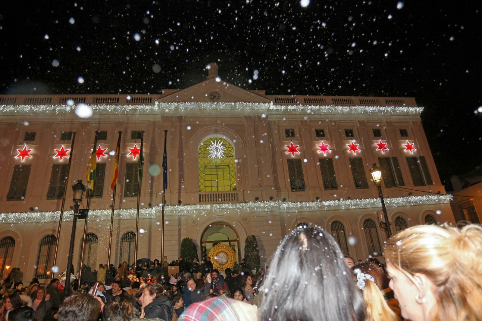 Encendido del alumbrado de Navidad en El Puerto